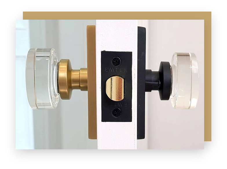 Emtek Brass Towel Ring Modern Bath Hardware - Canada Door Supply